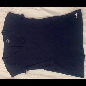 Hollister Casual Navy Blue Top